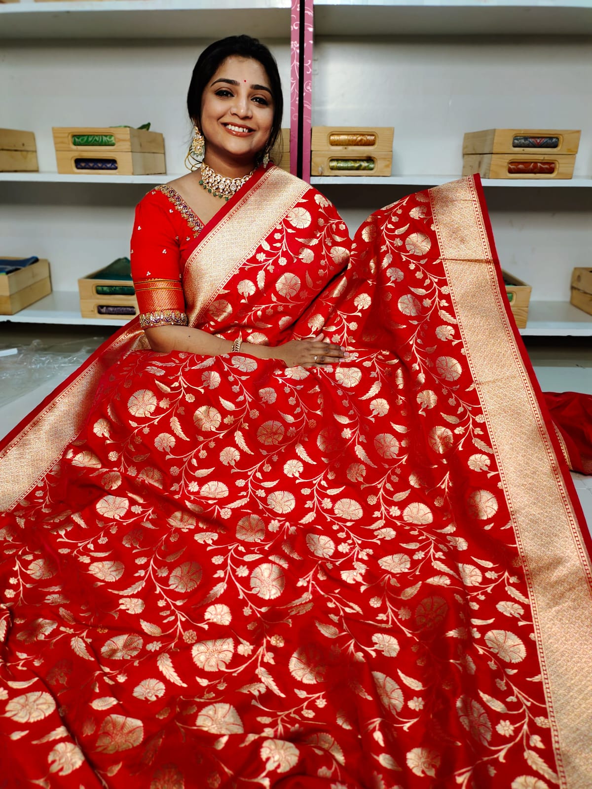 80% Katan banarasi sarees