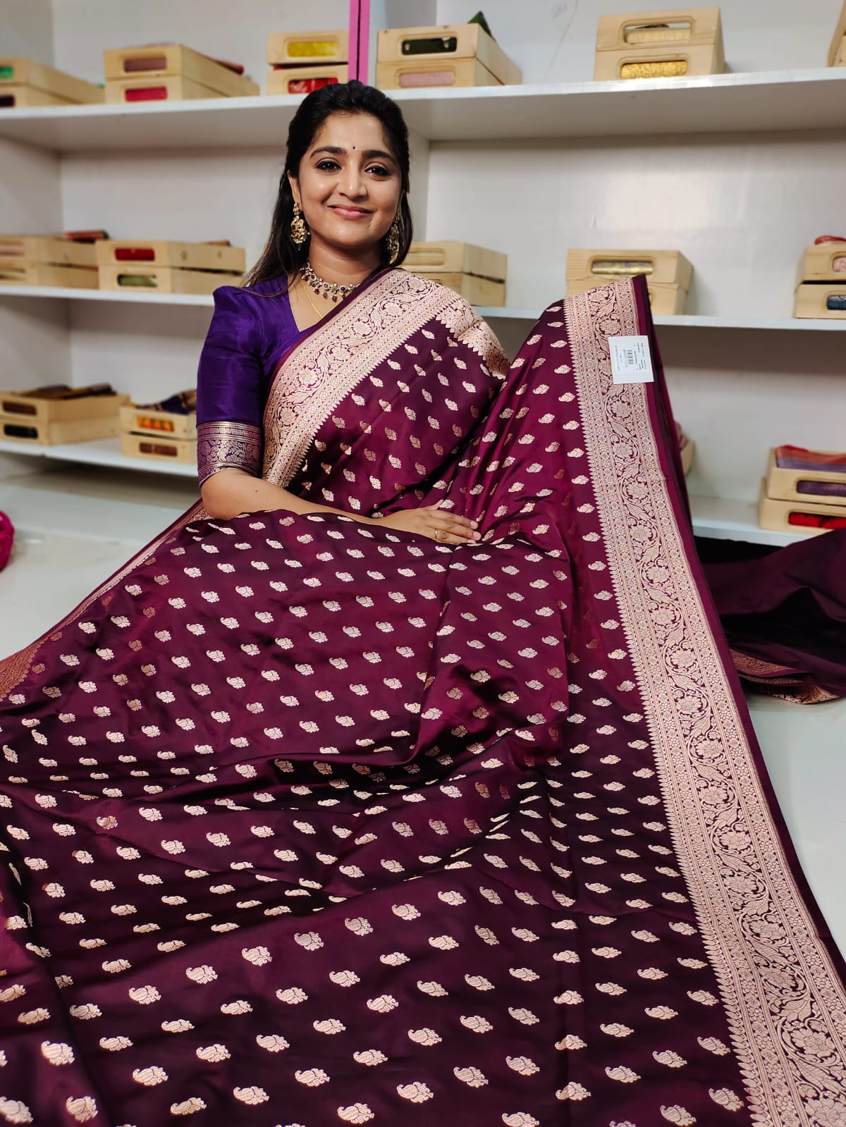 Katan banarasi silk
