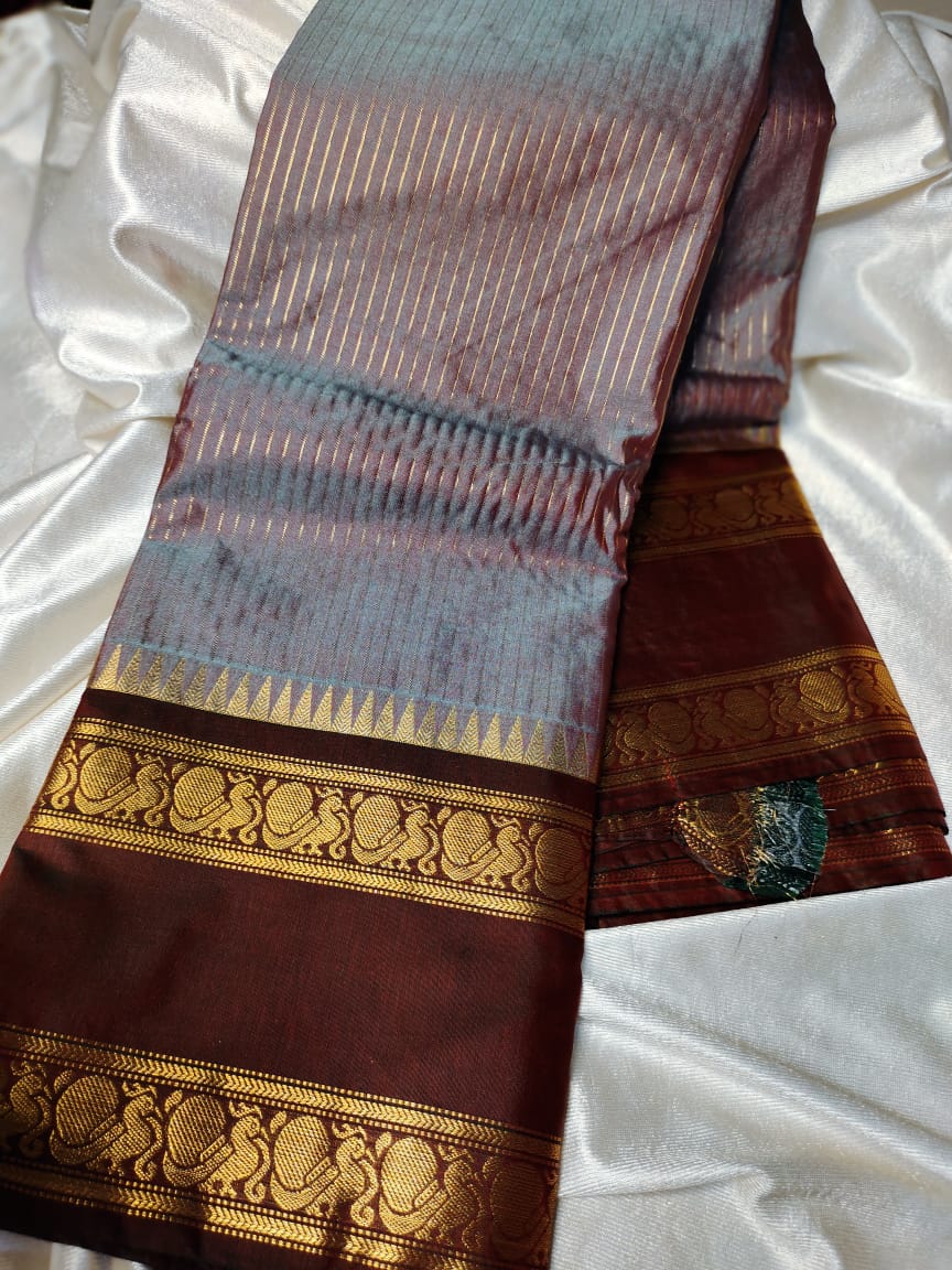 Vitange gadwal silk