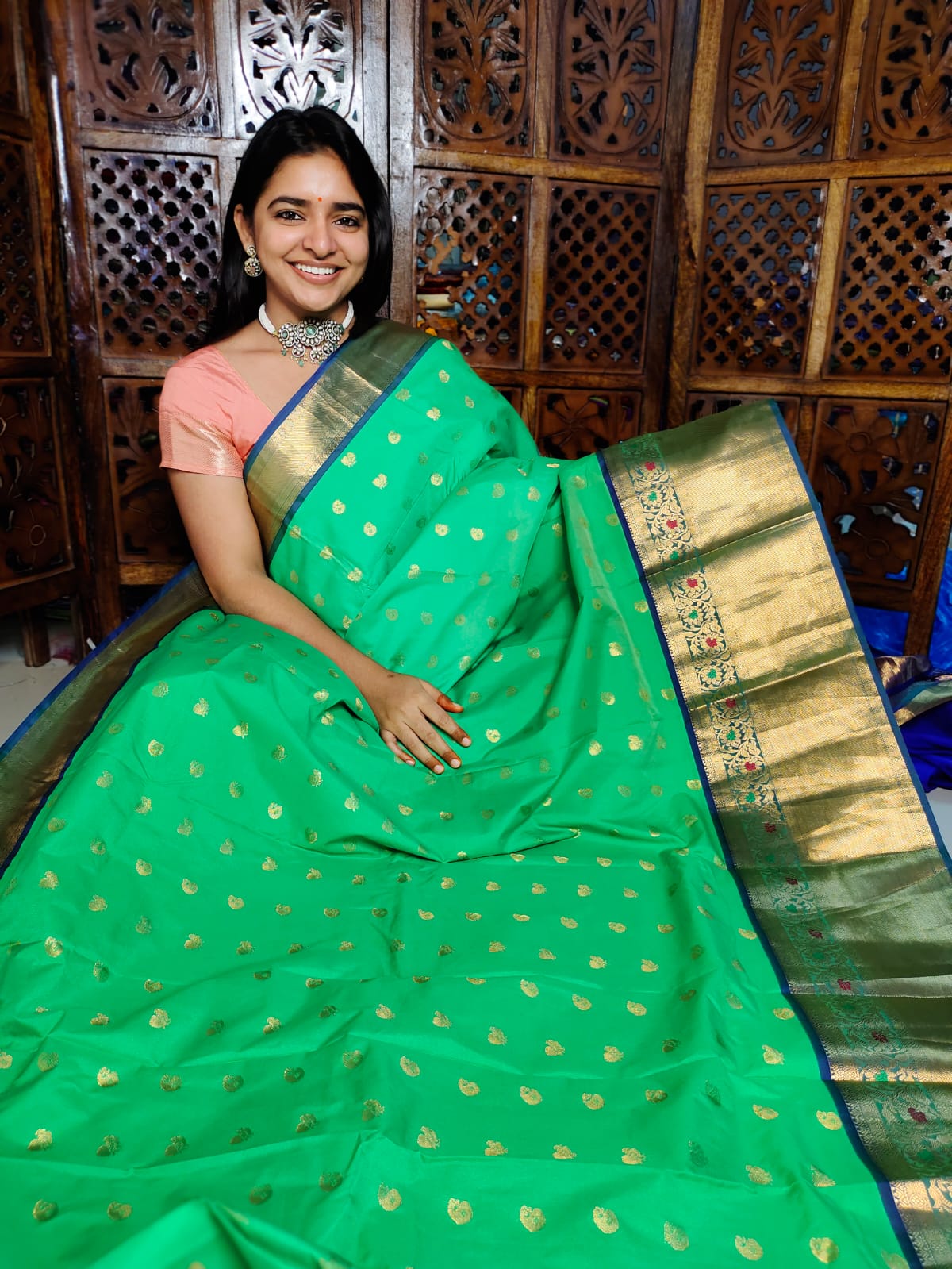 50% offer banarasi silk saree