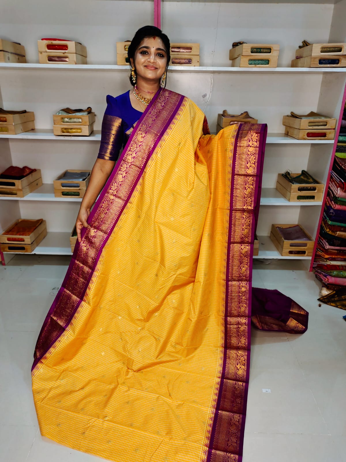 Primeme gadwal silk saree
