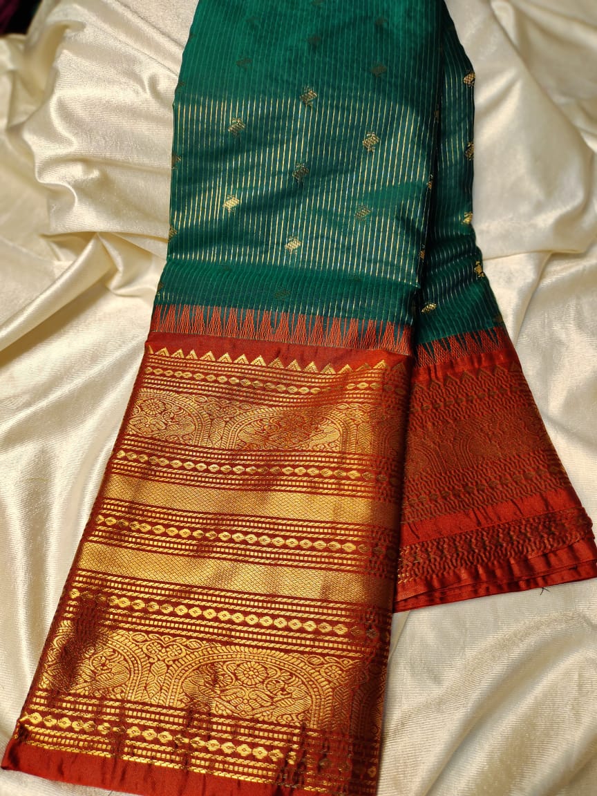 Vitange gadwal silk