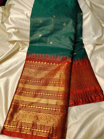 Vitange gadwal silk