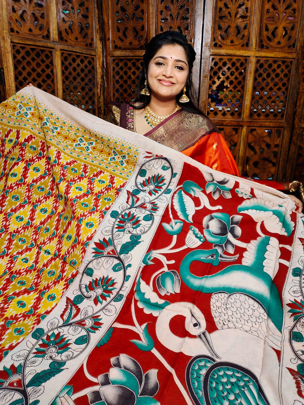 Kalamkari cottone