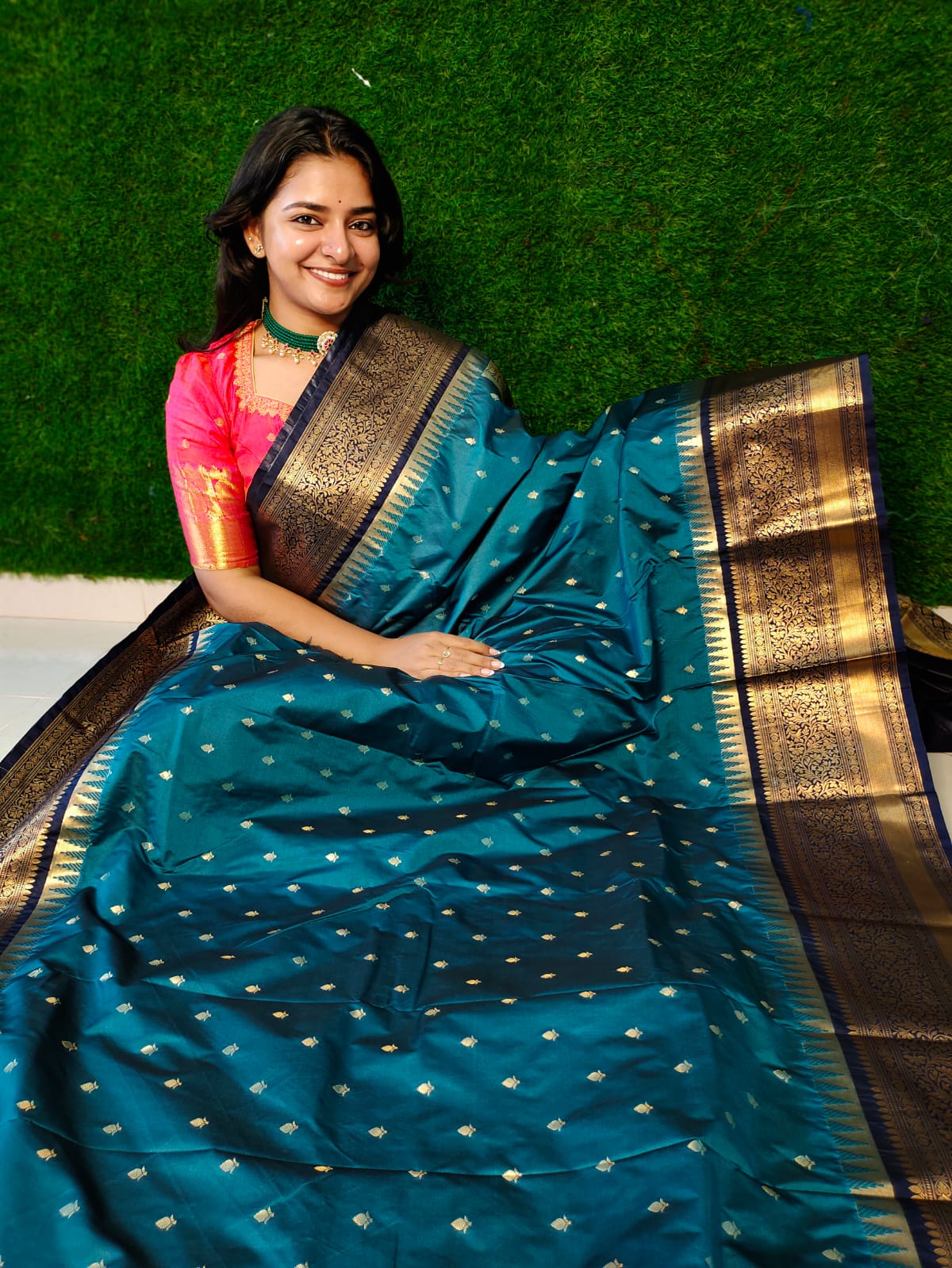 Vitange gadwal silk saree