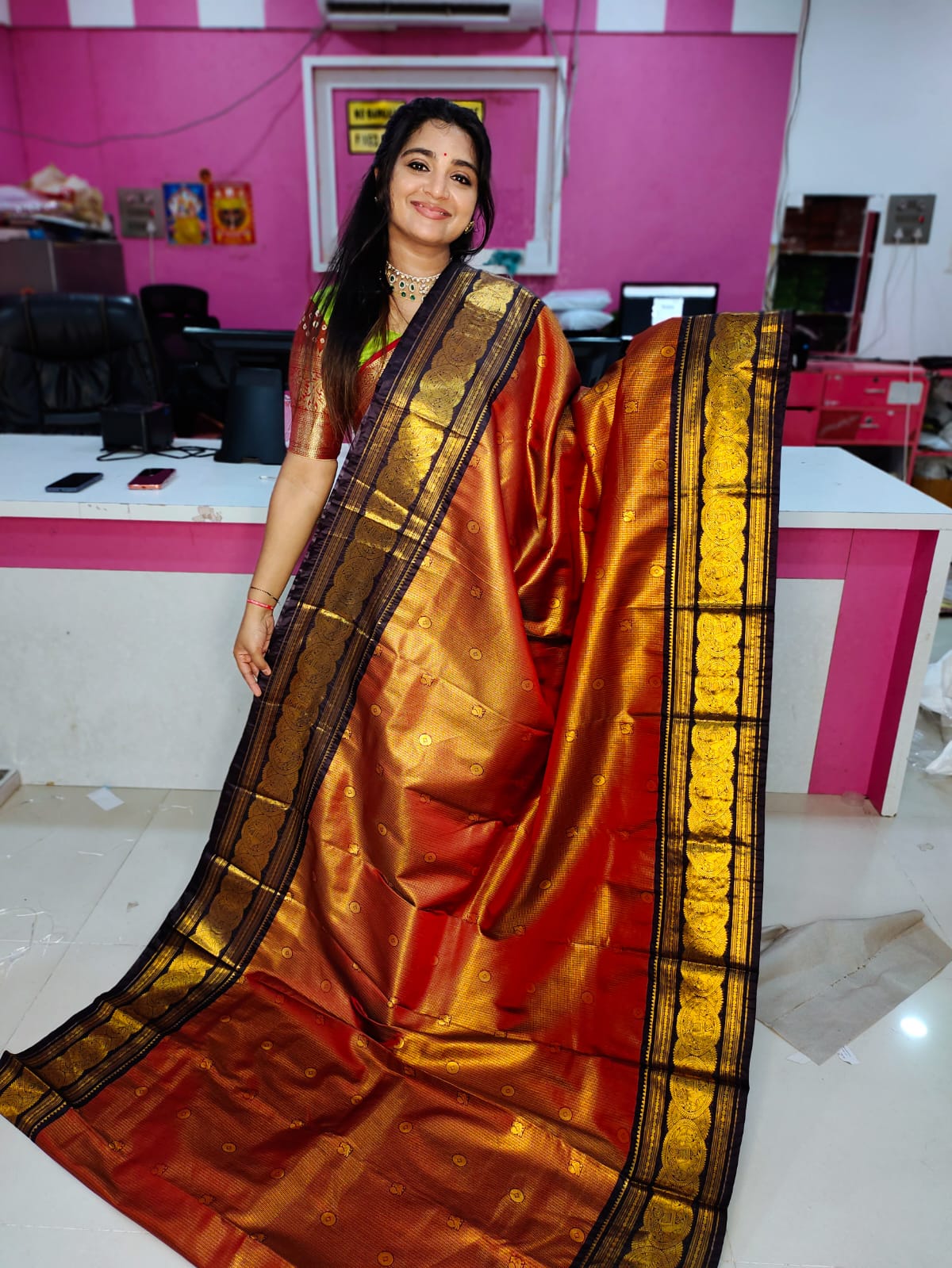 Vintage gadwal sarees