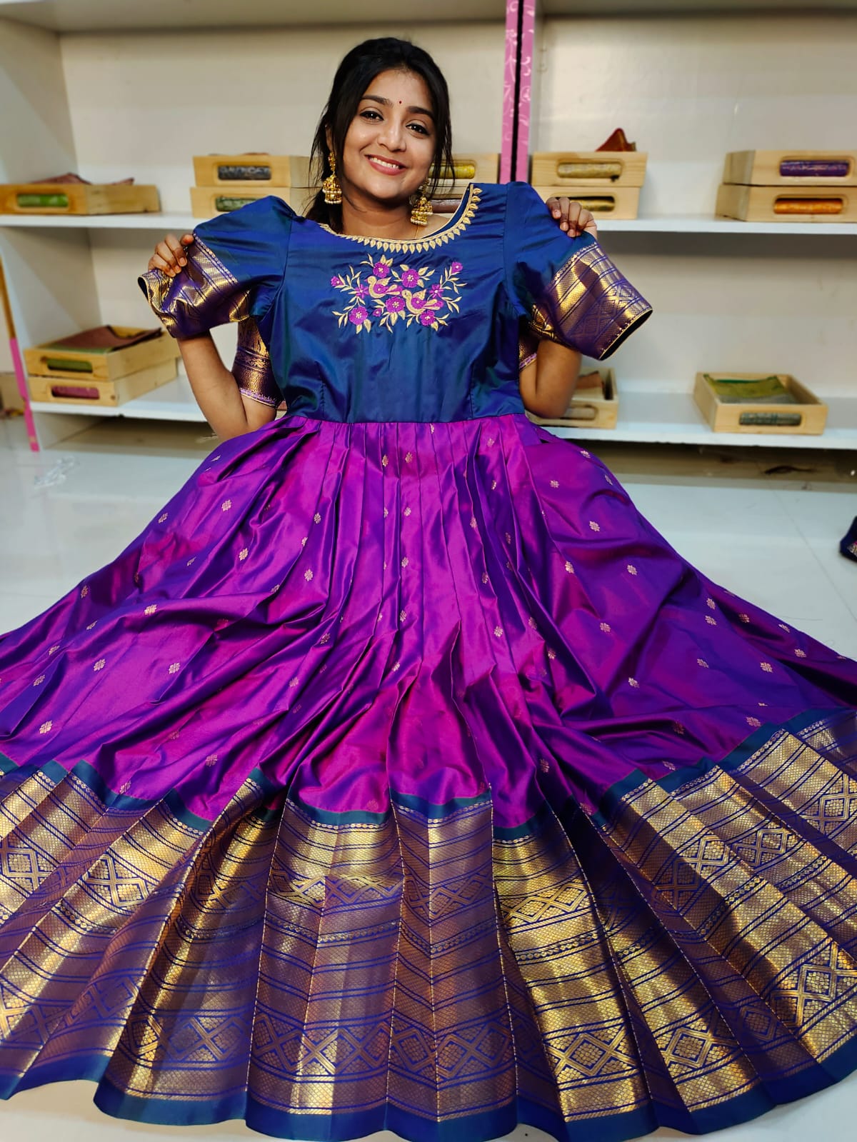 Gadwal frocks