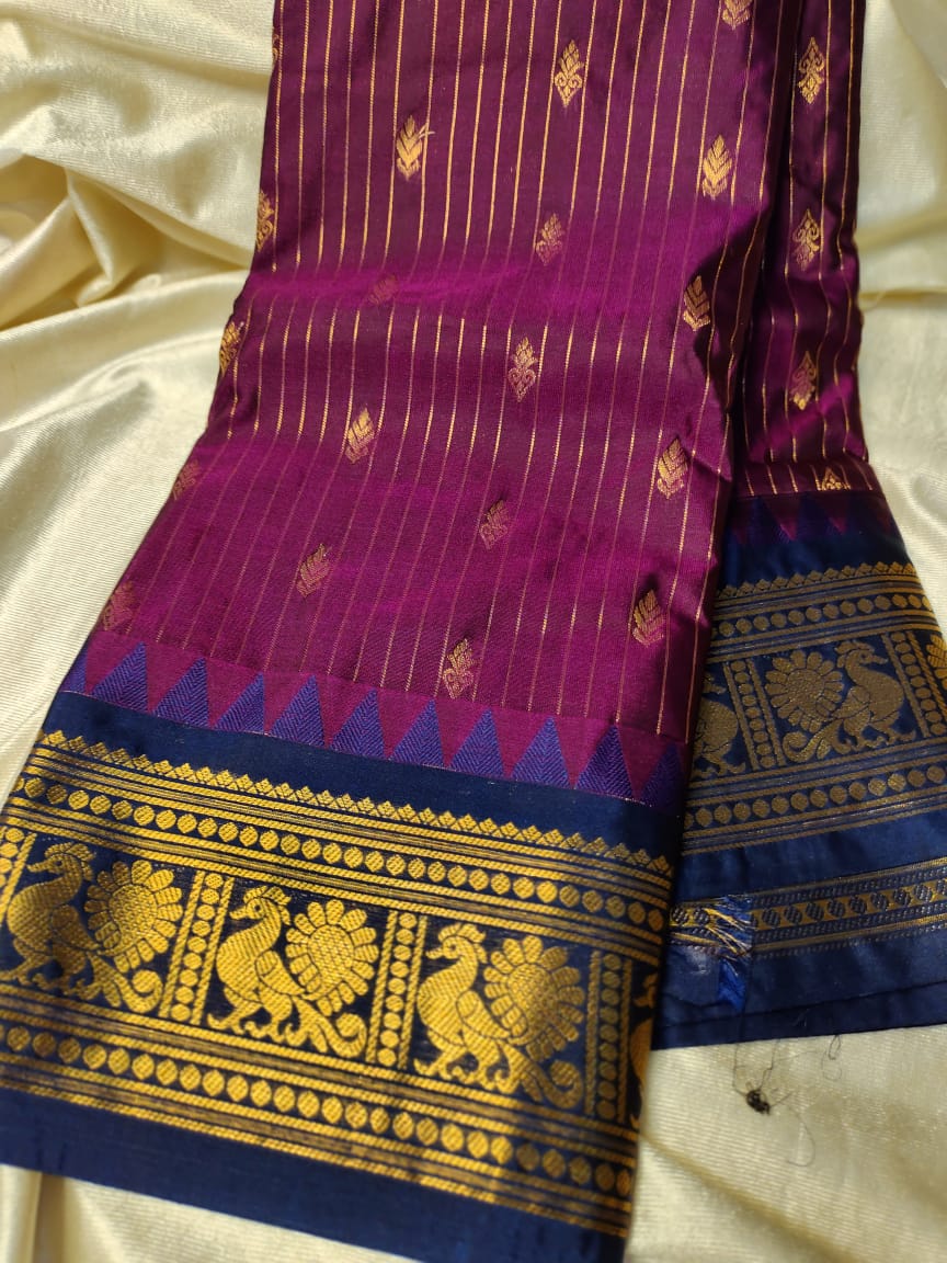 Vitange gadwal silk