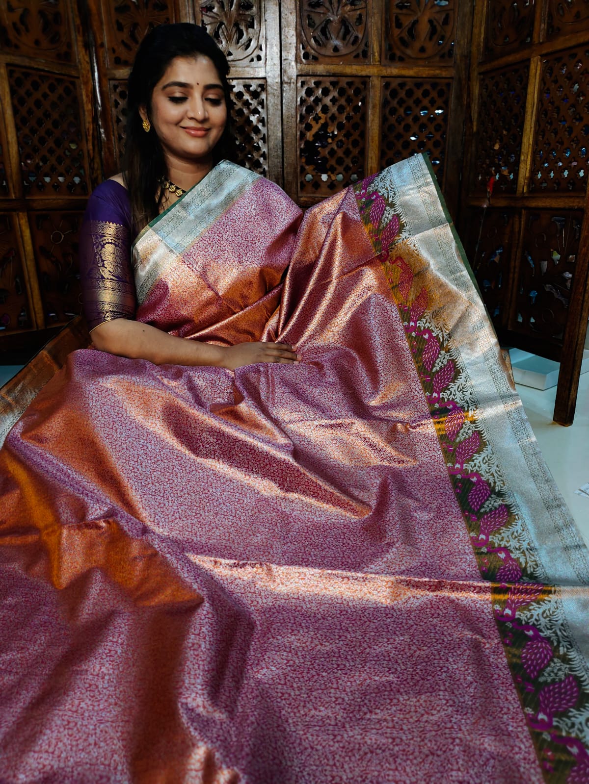 90% offer kanchi pattu collection