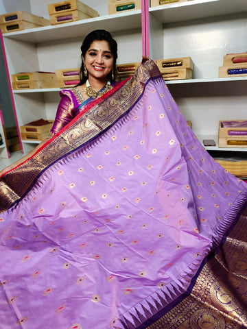 Vitange gadwal silk