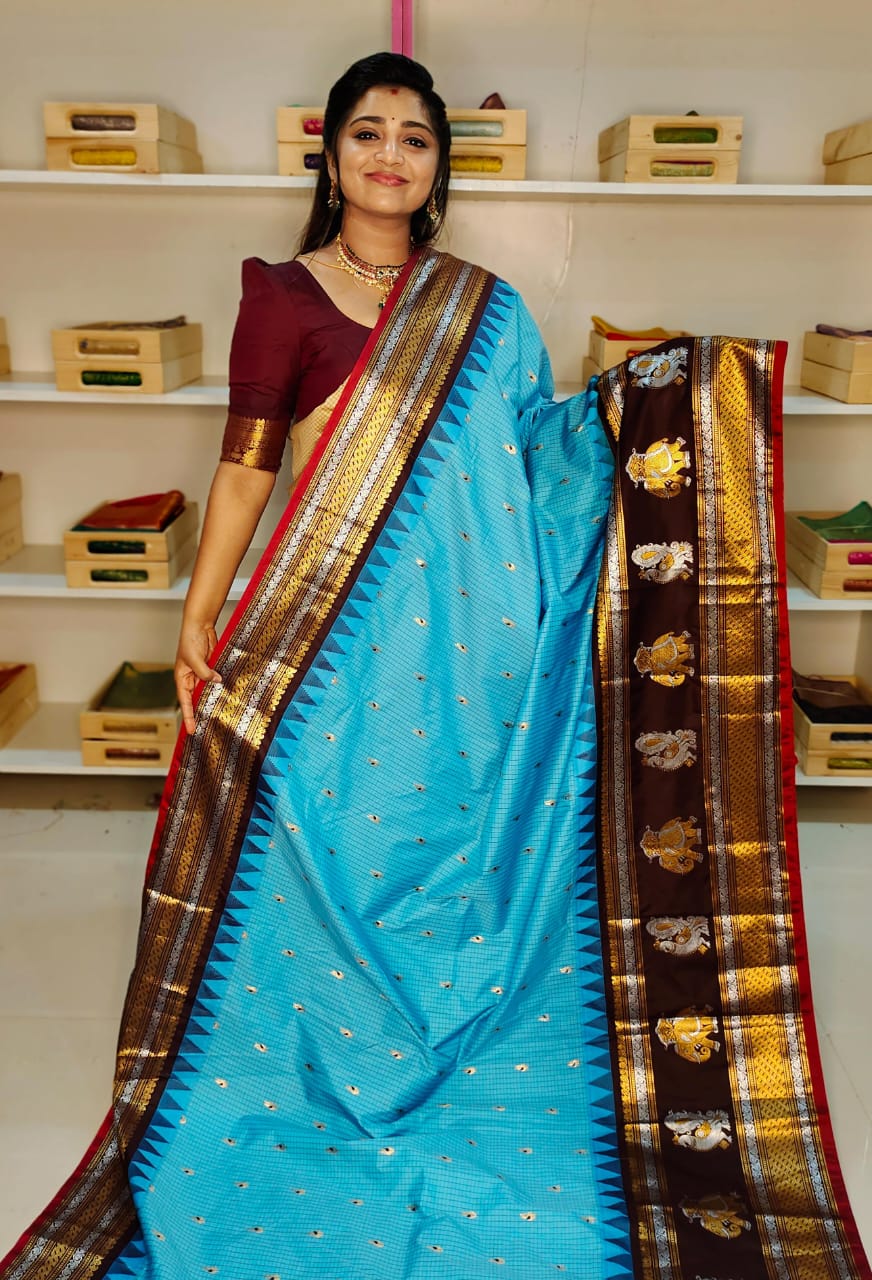 50% offer gadwal silk saree
