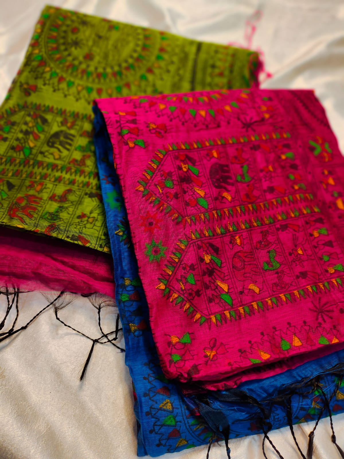 1+1 kadhi cotton saree