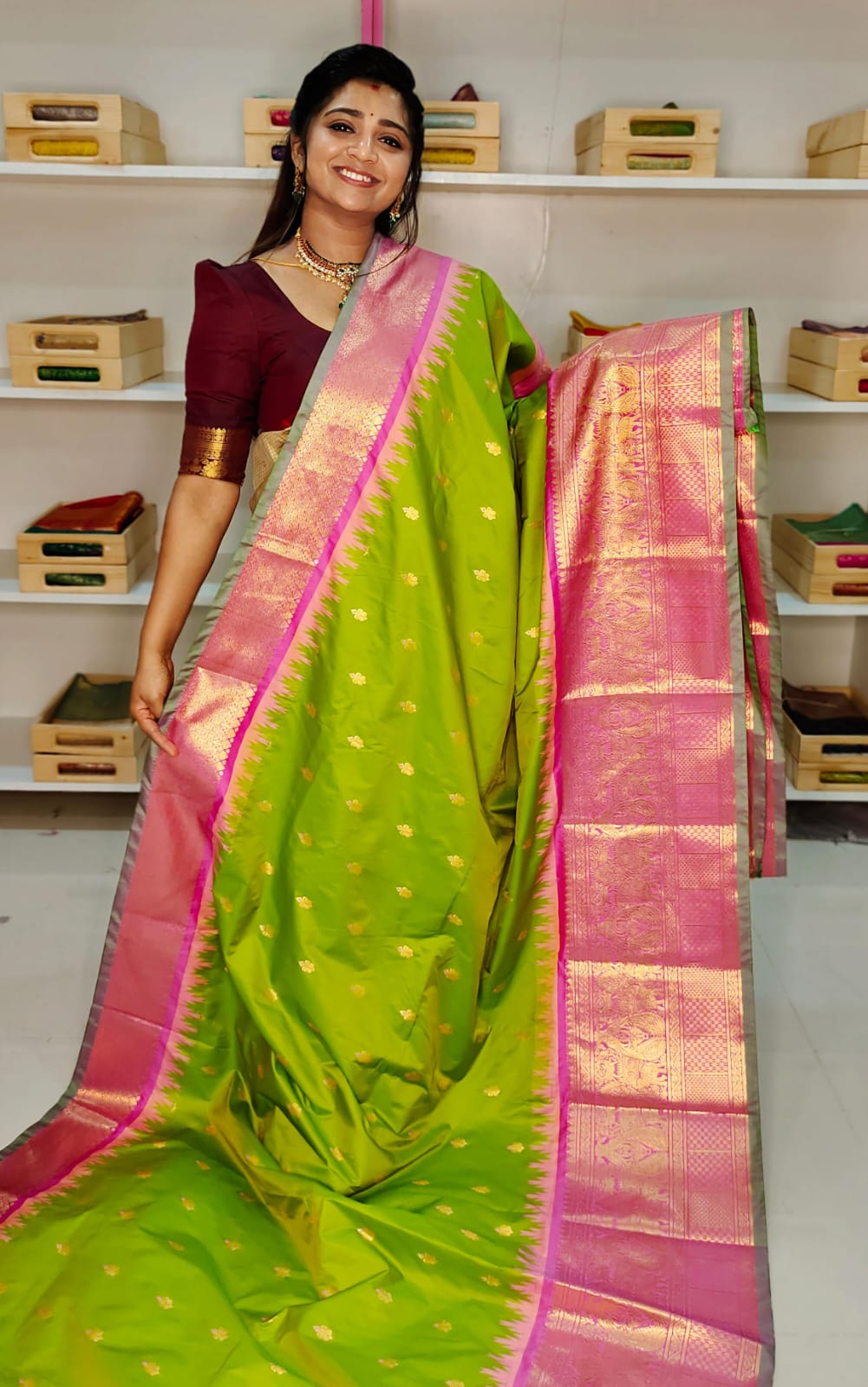 50% offer gadwal silk saree