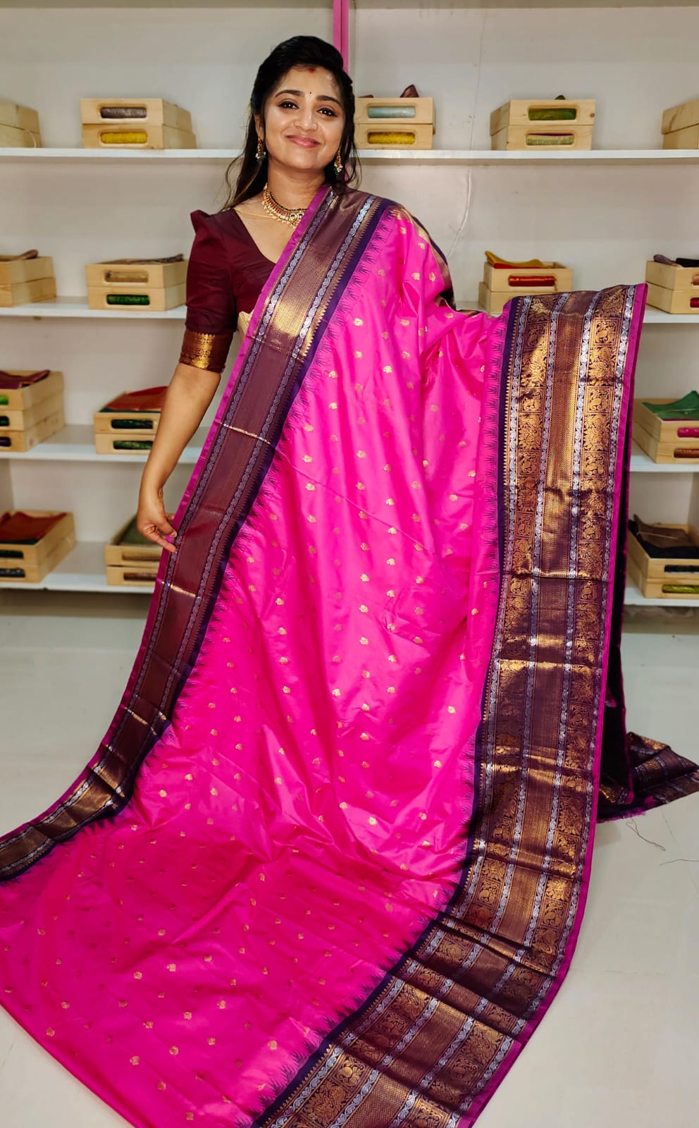 50% offer gadwal silk saree