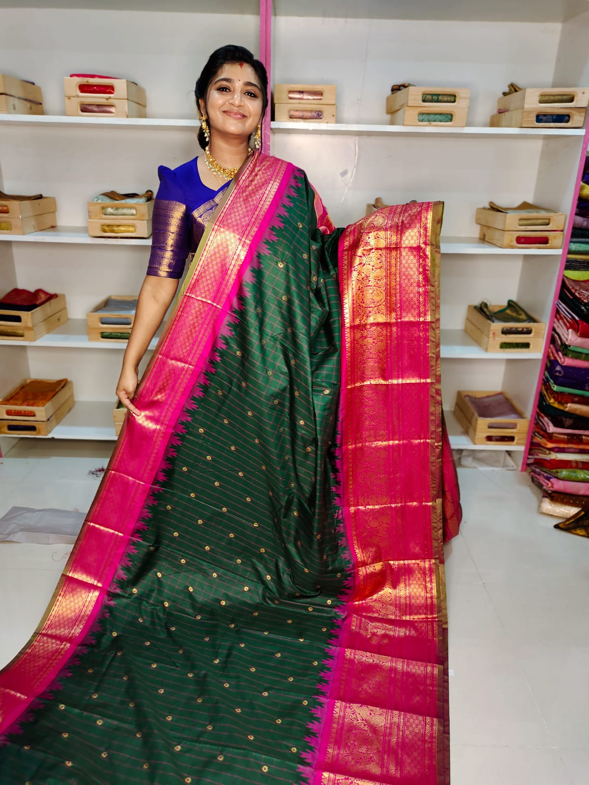 Primeme gadwal silk saree