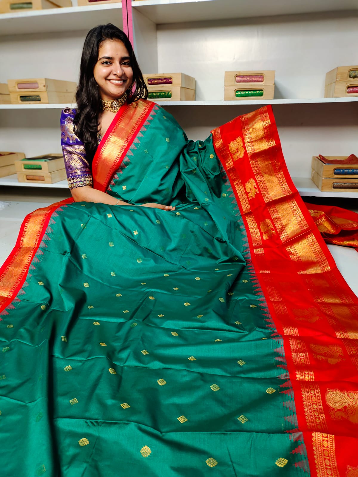 50% offer gadwal silk saree