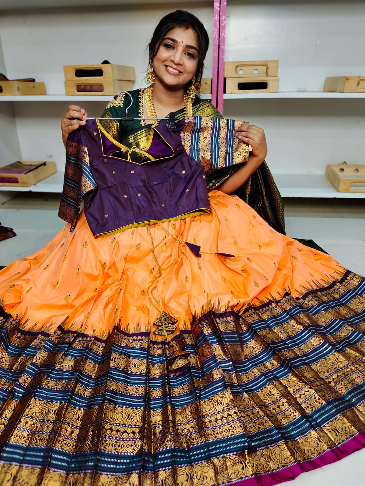 Sales  Gadwal lehangas