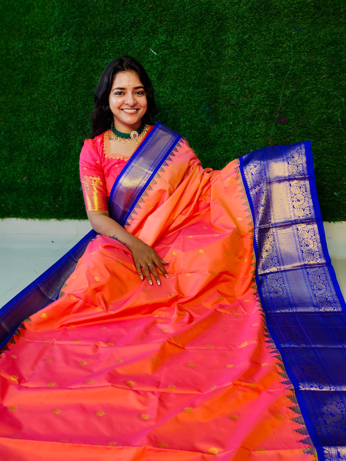 Vitange gadwal silk saree