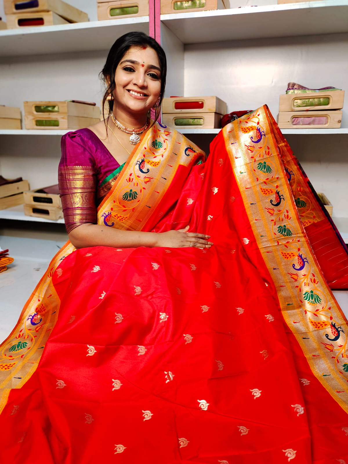 Paithani silk sarees
