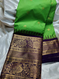 Ashadam gadwal silk saree