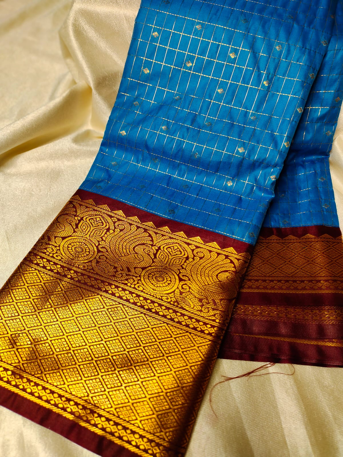Vitange gadwal silk saree