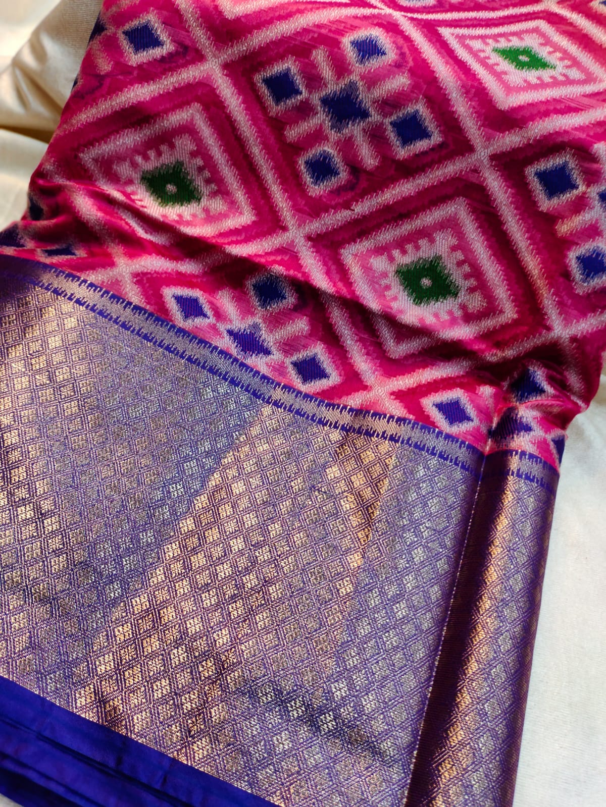 Chanderi ikkat