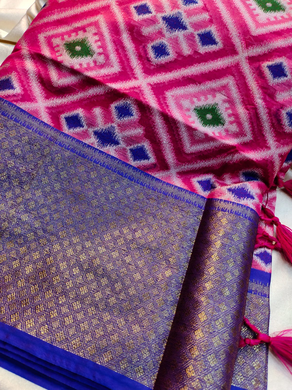 Chanderi ikkat