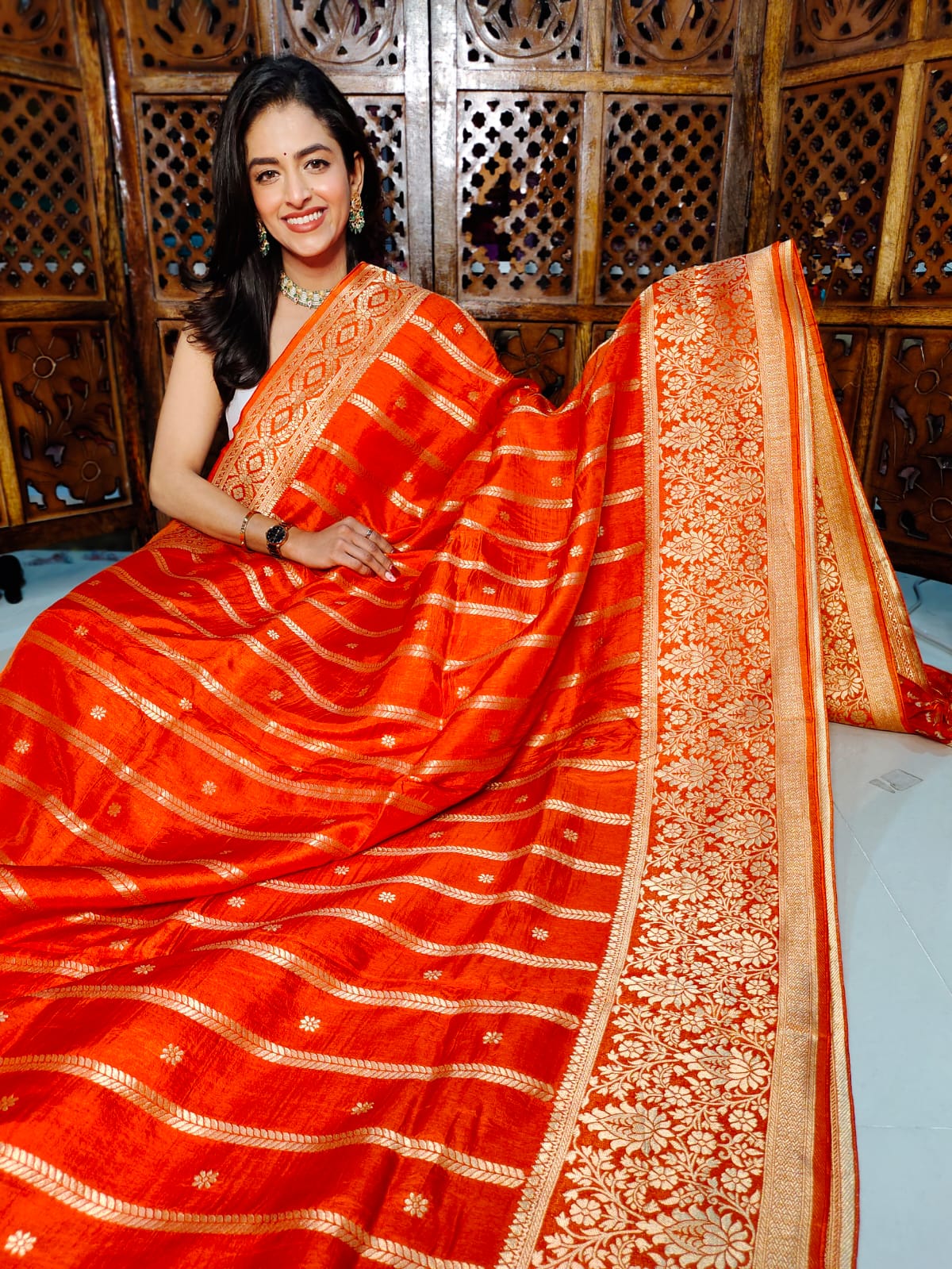 60% offer gadwal silk sarees
