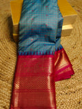 Primeme Meenakari gadwal silk saree