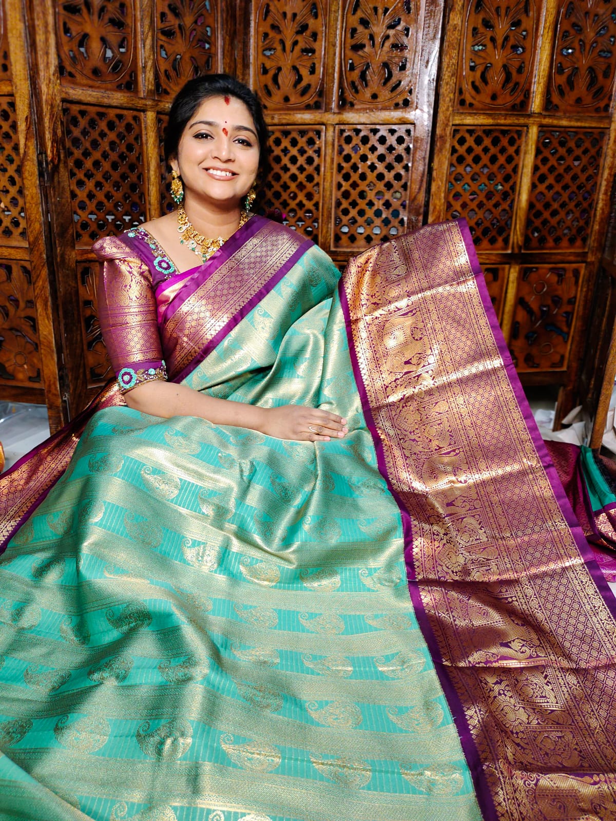 60% offer gadwal silk sarees