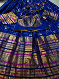 Vintage gadwal lehangas