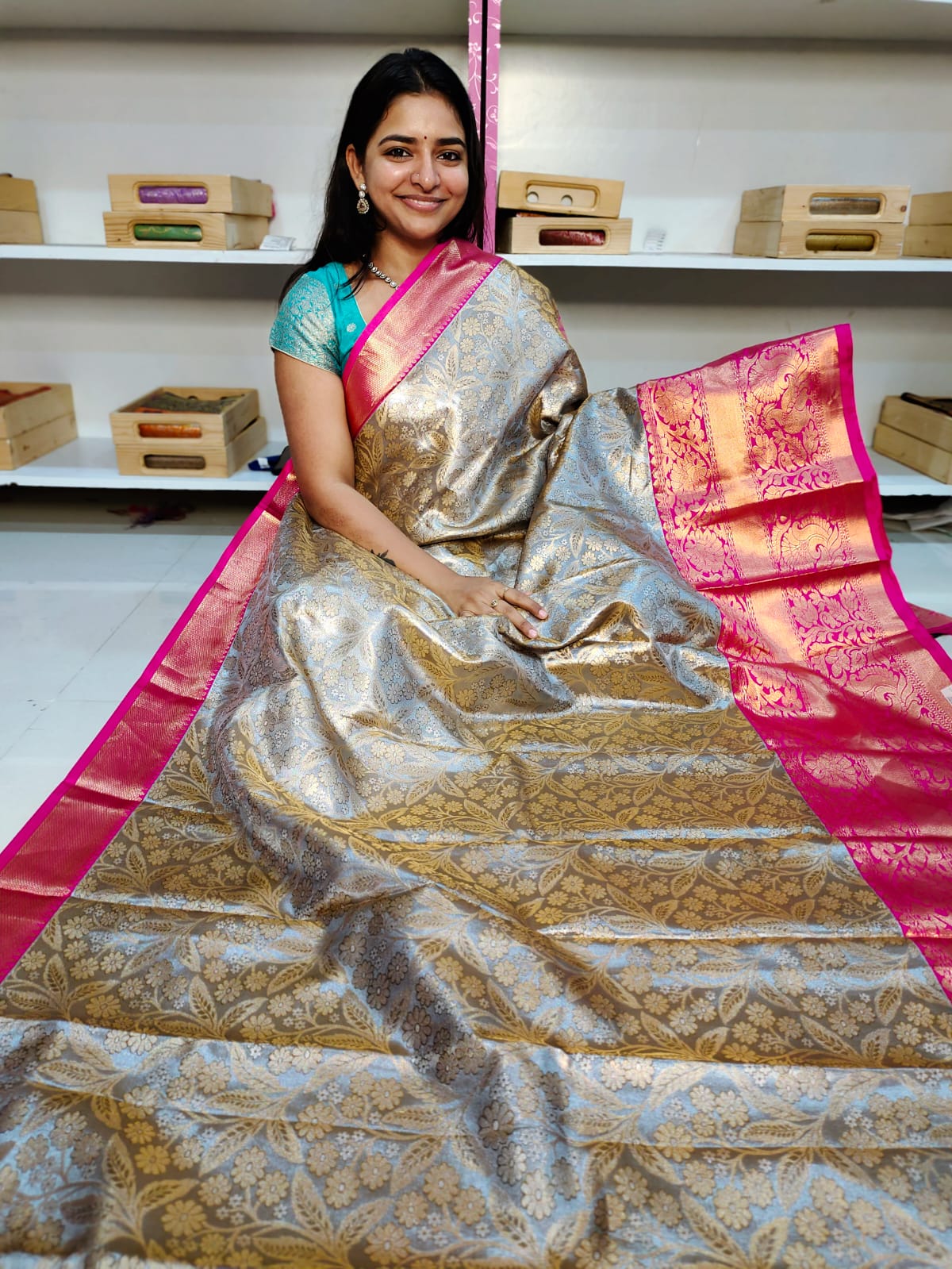 90% offer kanchi pattu collections