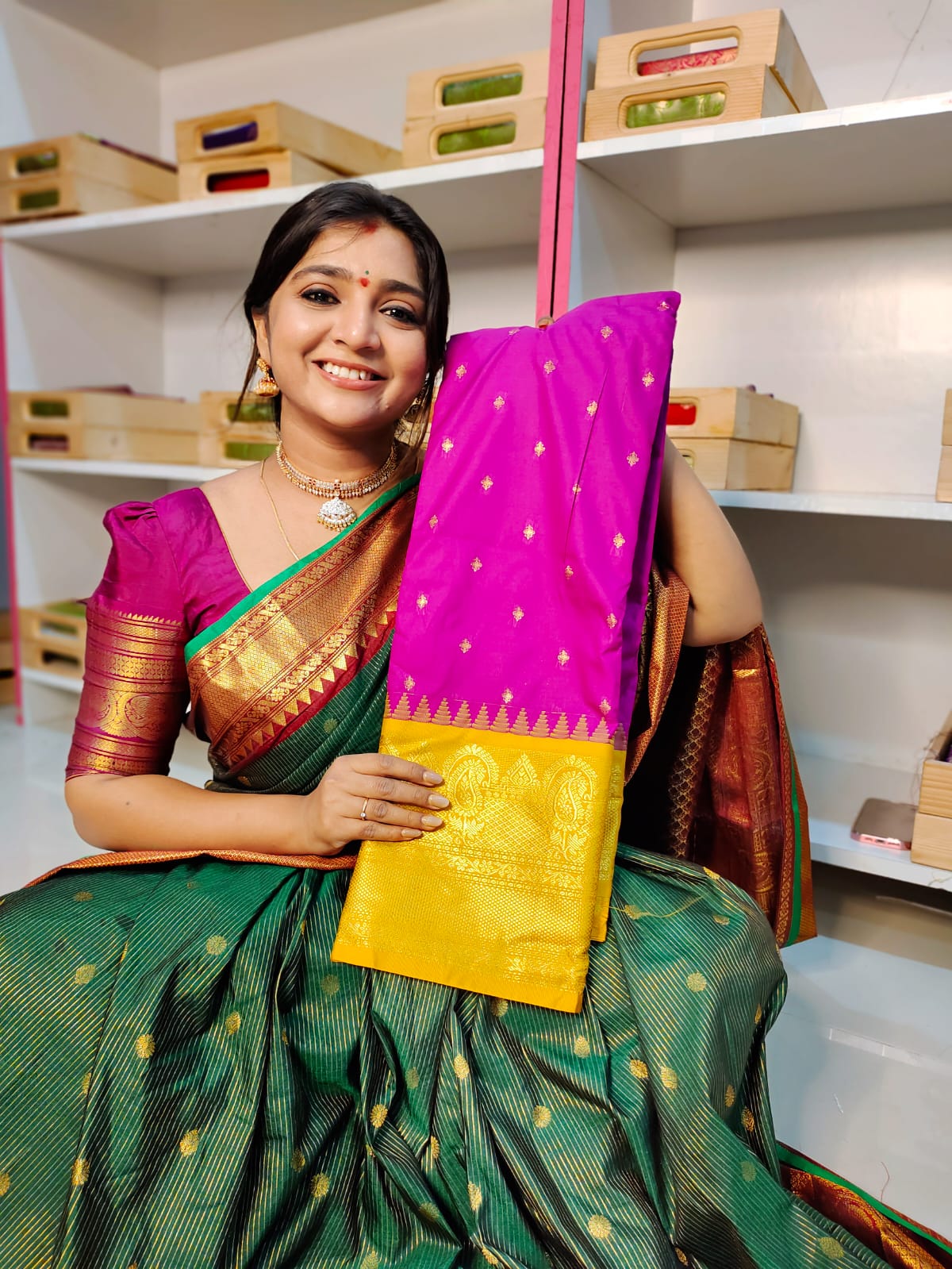 శ్రావణమాసం గద్వాల్ సిల్క్