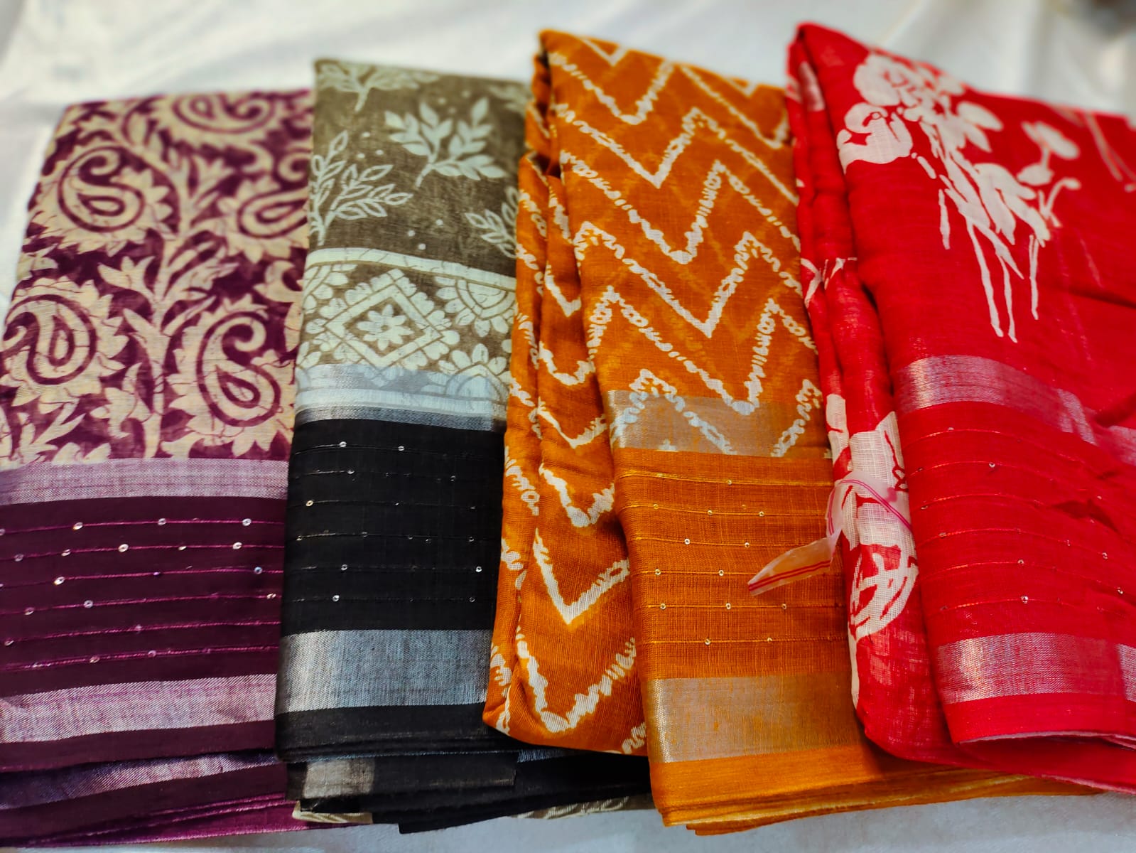 1+3 dola silk saree