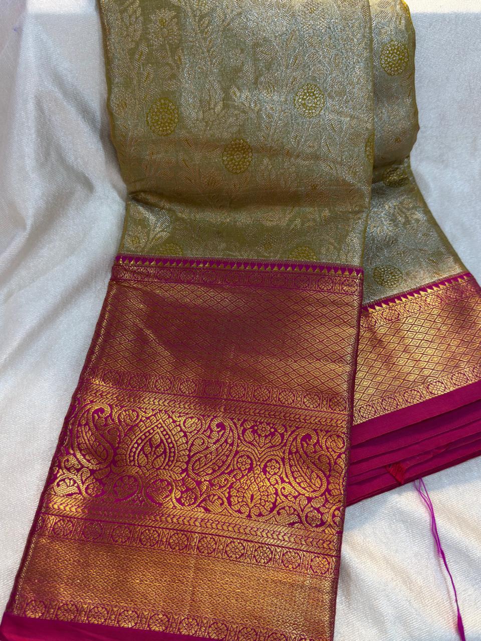 90% offer Kanchi pattu collection