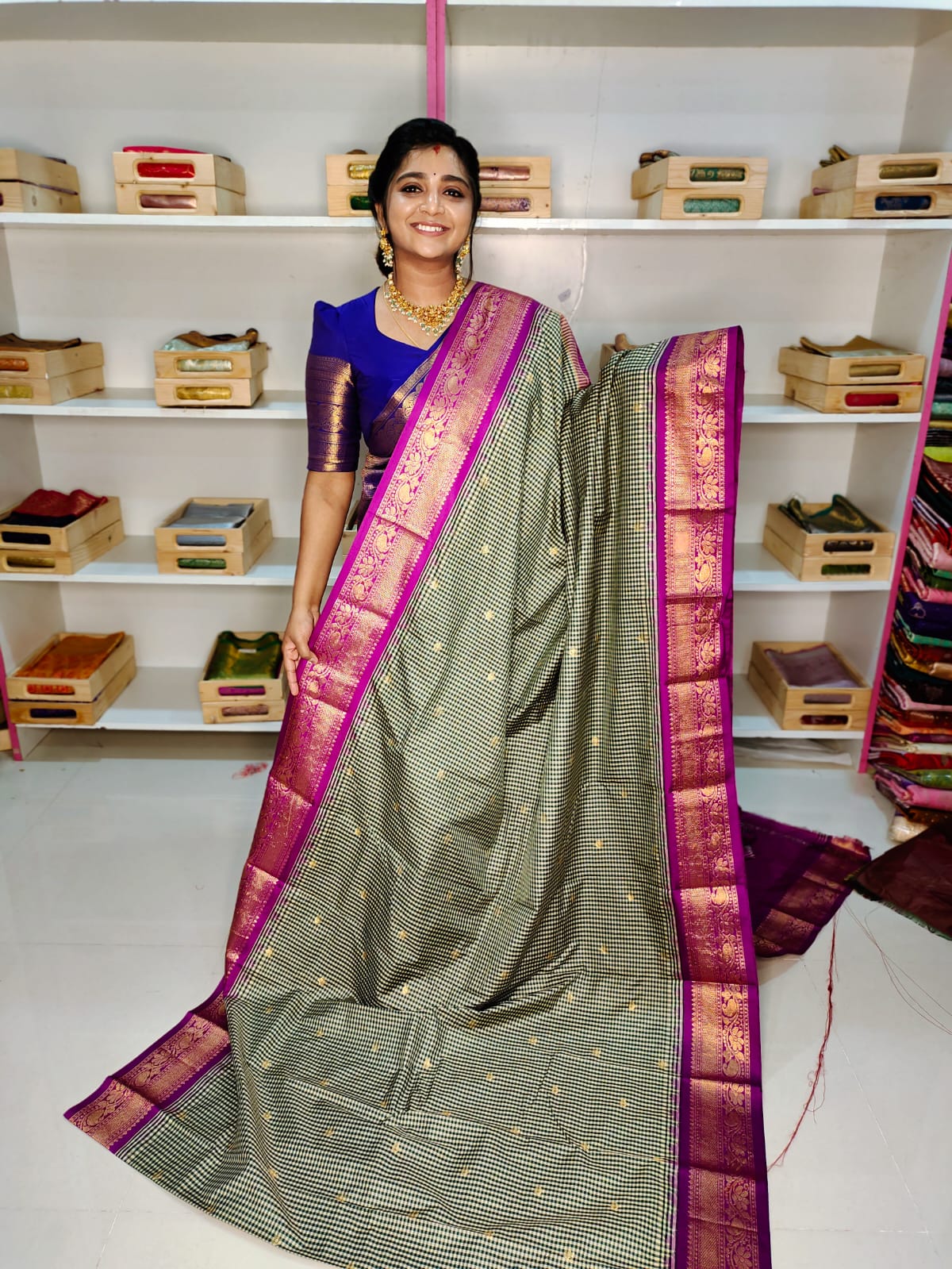 Primeme gadwal silk saree