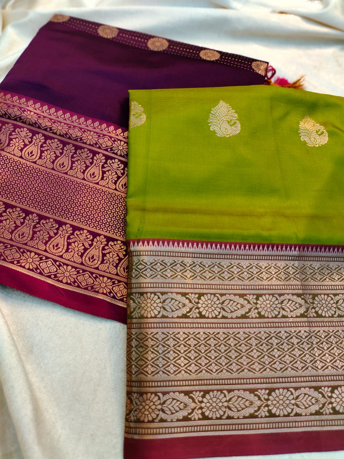 1+1 Uppada silk