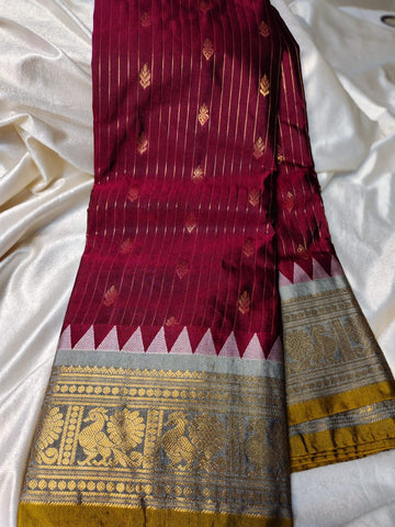 Vitange gadwal silk