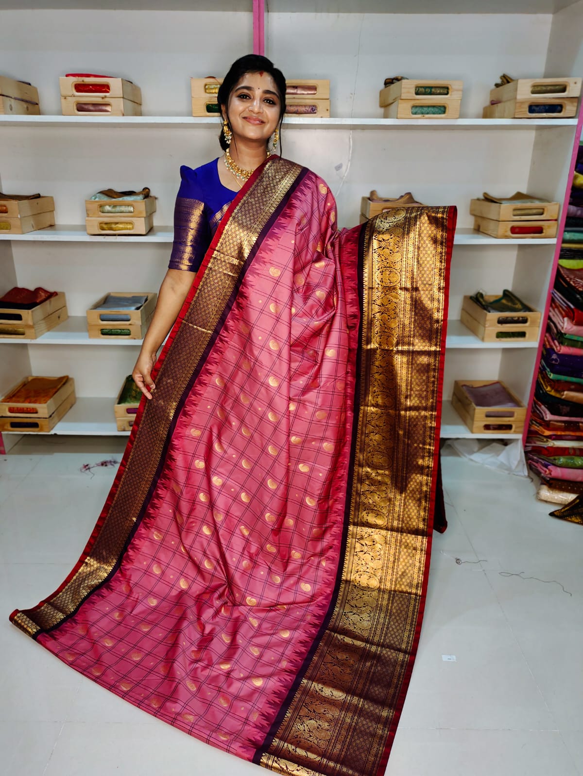 Primeme gadwal silk saree