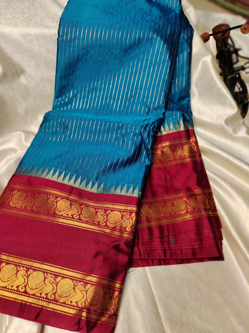 Vitange gadwal silk