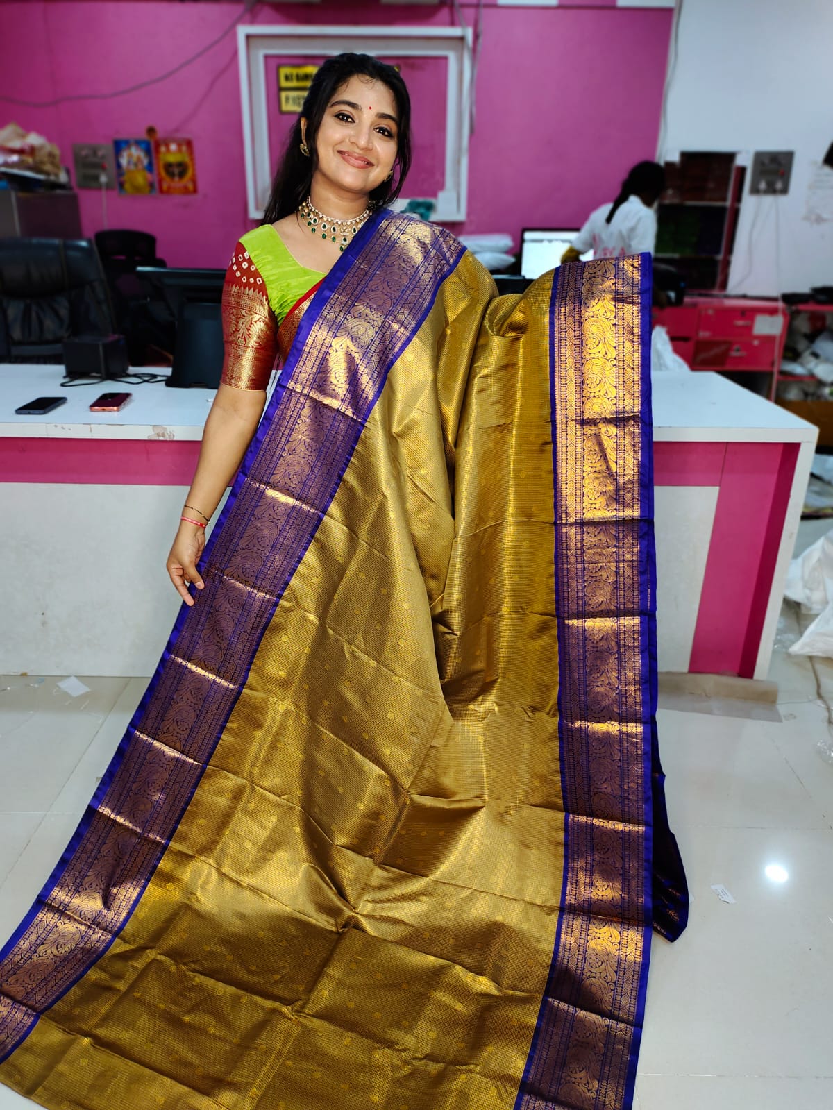 Vintage gadwal sarees