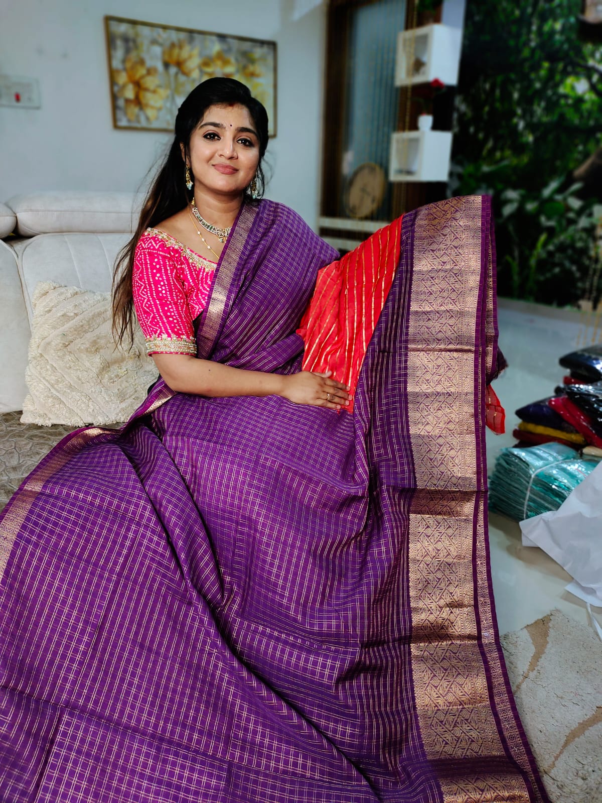 Chanderi mangalgiri