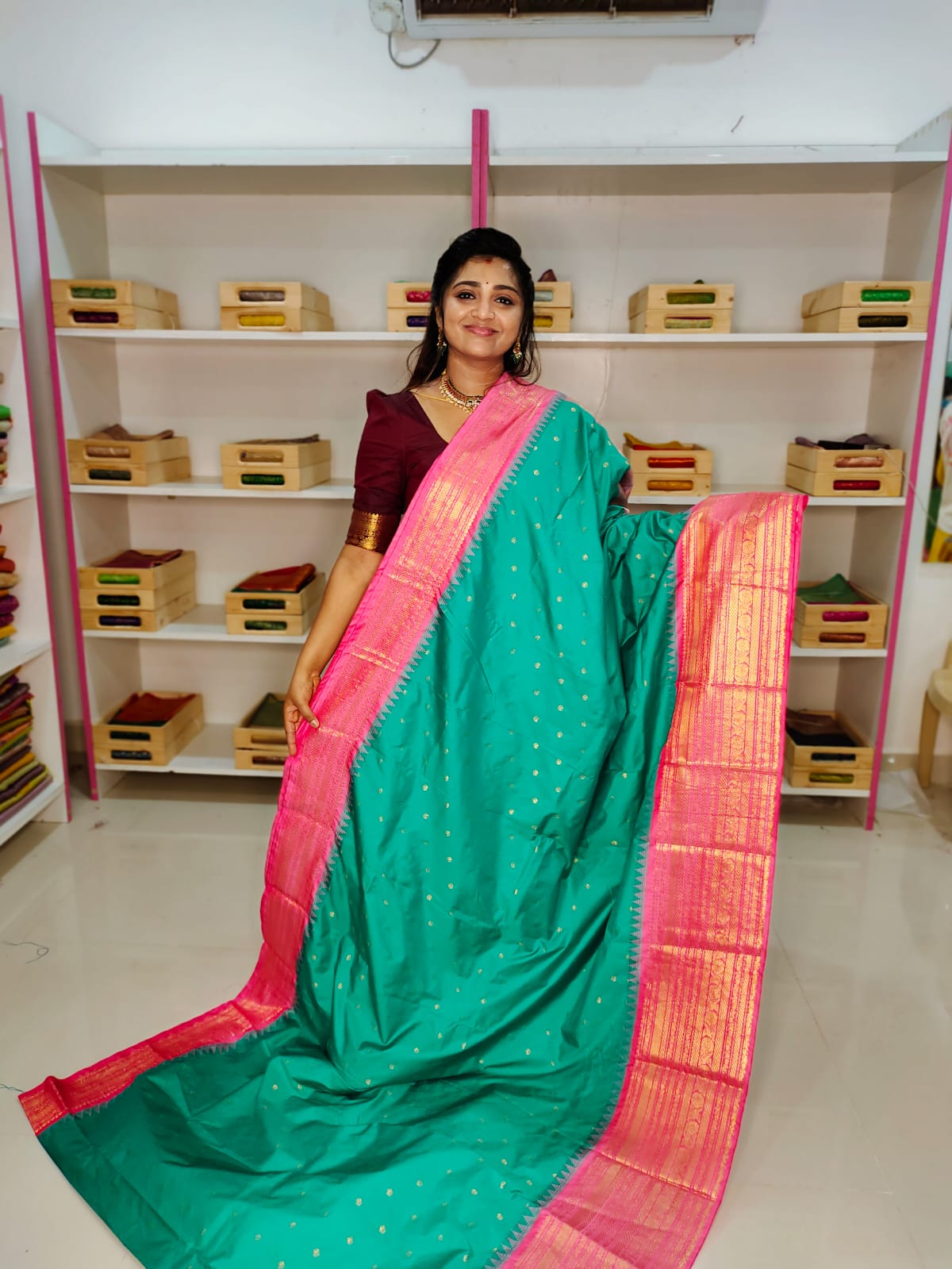 50% offer gadwal silk sarees