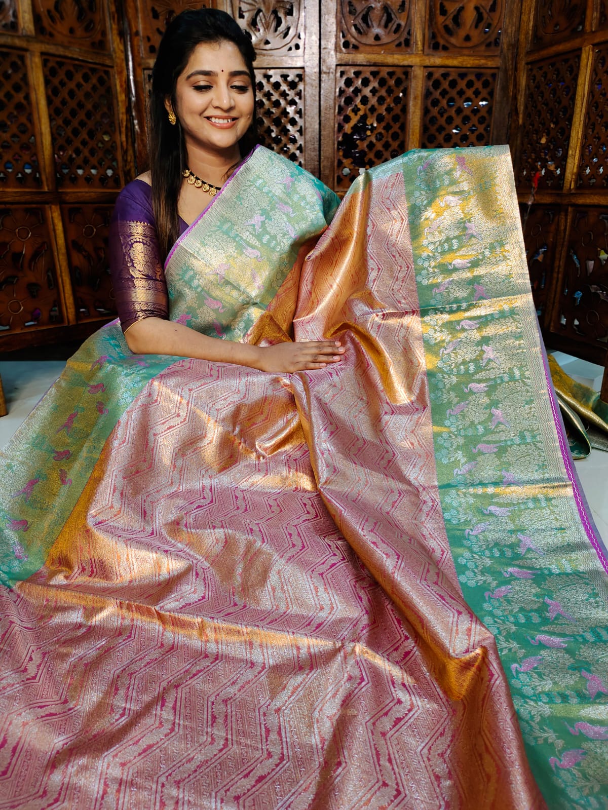 90% ఆఫర్ కంచి పట్టు సేకరణ