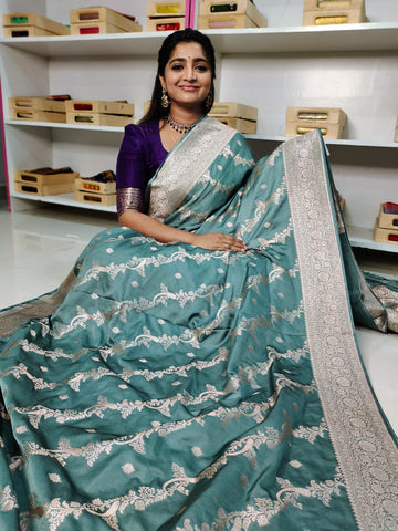 Katan banarasi silk