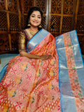 Ikkat saree