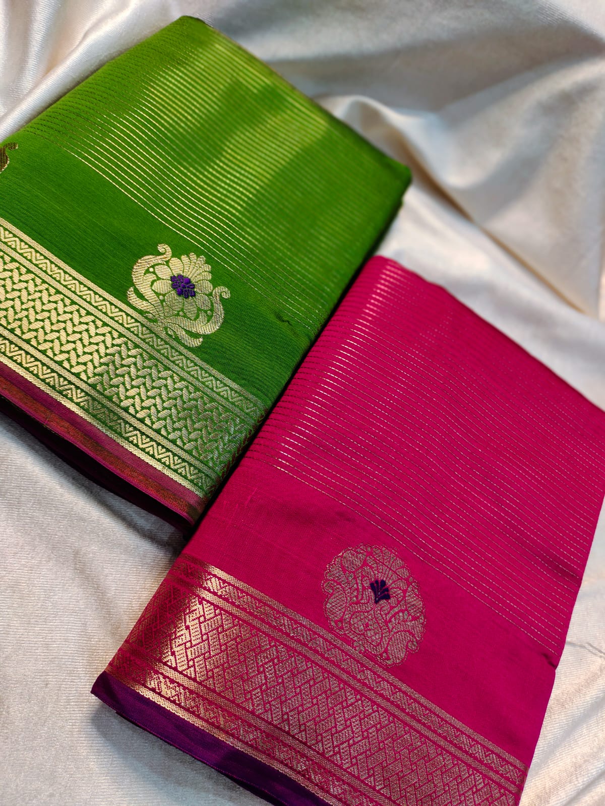 1+1 Chanderi sarees