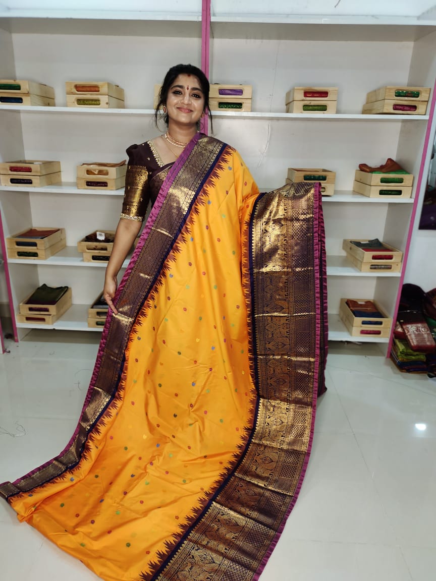 Ashadam sale gadwal silk saree)
