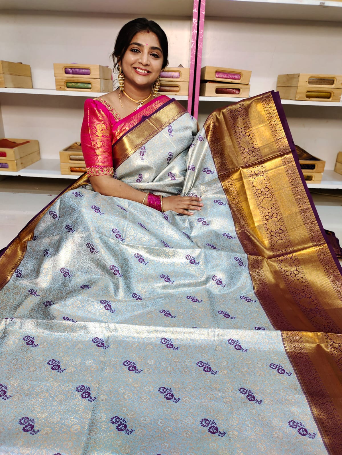 90% offer kanchi pattu collections