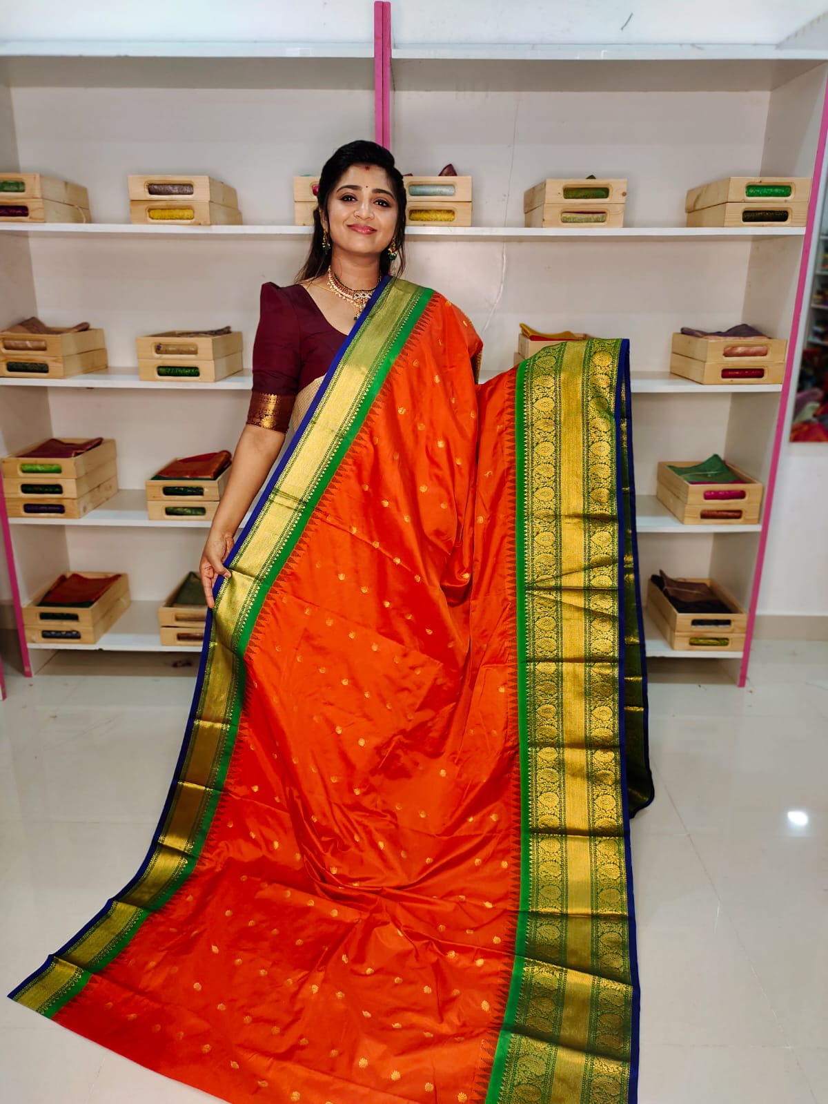50% offer gadwal silk sarees